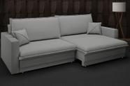 Sofá Tango 2,00m sem caixa, Retrátil e Reclinável Velosuede Grafite - NETSOFAS