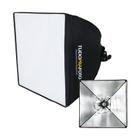 Softbox 40X40 Iluminador Soquete E27 Com Difusor