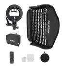 Softbox P/ Flash Speedlite 80x80 Universal p/Canon Nikon