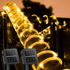 Solar Rope String Lights Brightown 39 pés 100 LED à prova d'água