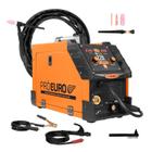 Solda 228a Flex Mig Eletrodo E Tig Lift 220v 3 Em 1 + Tocha 13mm 3,5 Metros - Pró Euro