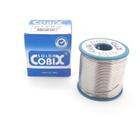 Solda Estanho 1mm 60x40 Cobix Com Fluxo Rolo 500g