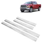 Soleira Aço Inox 4 Portas Original Brasikar Dodge Ram 2017