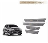 Soleira Aço Inox Premium Gm Chevrolet Tracker 2014 Acima - Metal Racing