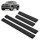 Soleira Aluminio Preta Original Brasikar Amarok Dupla 2020 - Texas 4X4