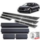 Soleira De Porta Honda Civic LX 2020 2021 Preto Alto Relevo - JR PARTS