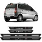 Soleira Platinum Fiat Idea 2005 2006 2007 A 2014 2015 2016 - Resina