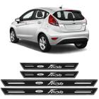 Soleira Premium Ford Fiesta 2011 2012 2013 A 2018 2019 Preto