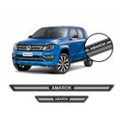 Soleira Resinada Volkswagen Amarok Proteção Carro 4 Portas 4 Peças