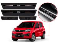 Soleira Sofisticar Resinada Com Blackout Fiat Uno 2012 13 14 15 16 17 18 19 20 21 8 Peças