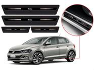 Soleira Sofisticar Resinada Com Blackout Volkswagen Polo Novo 2018 19 20 21 8 Peças