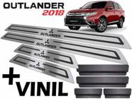 Soleiras Outlander 2018/2020 Com Vinil Preto Baixo Relevo