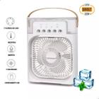Solução 4 em 1: Mini Ar Condicionado, Ventilador, Umidificador e Portátil