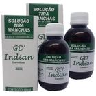 Solução Tira Manchas Escuras Da Pele Gd Indian 100Ml 2 Potes