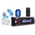 Som Automotivo 1 DIN Roadstar RS-3760BR PRIME Bluetooth, Rádio AM/FM, Tela LCD, CD/DVD, Cartão SD, USB, Controle Remoto