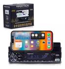 Som Automotivo Rádio Mp3 Fm Suporte Para Celular Vipertron