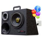 Som Automotivo Trio Amplificada Bt Usb Universal Sub Casa e carro