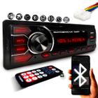 Som Automotivo Universal Mp3 Rádio Player Usb Buetooth Sd Pendrive