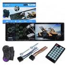 Som Carro Mp5 Player Bluetooth Rádio 1 Din Fm Usb Com Tela