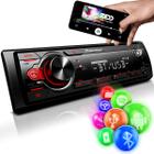 Som Para Carro Rádio Pioneer Media Receiver Mvh-s218bt Aparelho Automotivo 1 Din Mp3 Player Com Interface Android Bluetooth Fm Usb Microfone Embutido