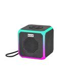 Som Potente em um Design Compacto: Caixinha de Som Bluetooth Cubo RGB - Generica