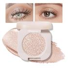 Sombra de olhos FeiCuiYun Monochrome Glitter Castanho Claro (11) Vegan