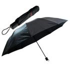 Sombrinha guarda chuva preto 8 varetas