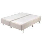 Sommier King Size Veludine 193x203x37cm - Perolado