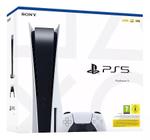 Sony PlayStation 5 825GB Standard cor branco e preto