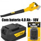 SOPRADOR 18V ISV1834 com Bateria 4.0 Ah e Carregador VONDER