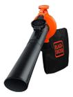 Soprador Aspirador Triturador Black+decker Bv25 Elétrico 2500w 127v