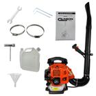 Soprador Assoprador de Folhas Costal a Gasolina 2,5HP 52cc Muito Potente Carbon Fak
