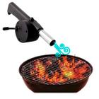 Soprador Manual Acendedor Para Churrasqueira E Lareira