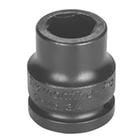 Soquete de Impacto Sextavado Cr-Mo 18mm com Encaixe de 3/4 P