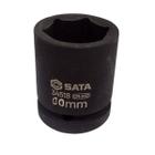 Soquete de Impacto Sextavado Curto 25mm Encaixe 3/4" SATA