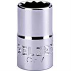 Soquete Estriado Encaixe 1/2" 1.1/4" CRV - 204519BBR -  BELZER