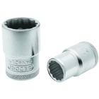 Soquete Estriado Encaixe 1/2" - 14mm Gedore 015105