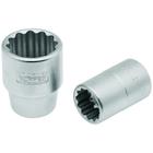 Soquete Estriado Encaixe 3/4" - 36mm Gedore 017009