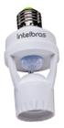 Soquete Sensor Presença Fotocélula Lâmpada Bocal E27 Intelbras Esp 360s