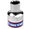 Soquete sextavado 9mm - 1/2pol king tony