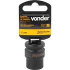 Soquete Sextavado de Impacto Encaixe 1/2" 17mm Vonder