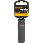 Soquete Sextavado de Impacto Longo Encaixe 1/2" 16mm Aço Cromo - Vonder