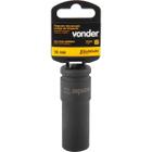 Soquete Sextavado de Impacto Longo Encaixe 1/2" 18mm Aço Cromo - Vonder