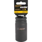 Soquete Sextavado Impacto Longo 3/4" 30mm Aço Cromo Vonder