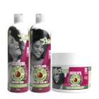 Soul Power Abacate Proteinado Sh 315ml + Masc 400ml + Acid 315ml