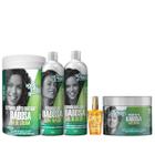 Soul Power Babosa Sh 315ml + Cond 315ml + Masc 400ml + Cpp 800ml + BC Óleo 40ml