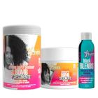 Soul Power Bomb Crescimento Masc 400ml + Cpp 800ml + Blends Óleo 100ml