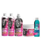 Soul Power Color Curls Sh 315ml + Cond 315ml + Masc 400ml + Cpp 500ml + Blends Óleo 100ml