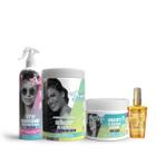 Soul Power Curly Definition Cpp 800ml + Masc Soul 400ml + Day After 315ml + BC Óleo 40ml
