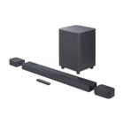 Soundbar JBL Bar 800 Pro - 360W, Dolby Atmos, Bluetooth, Subwoofer Sem Fio - 5.1.2 Canais - JBLBAR800PROBLKBR